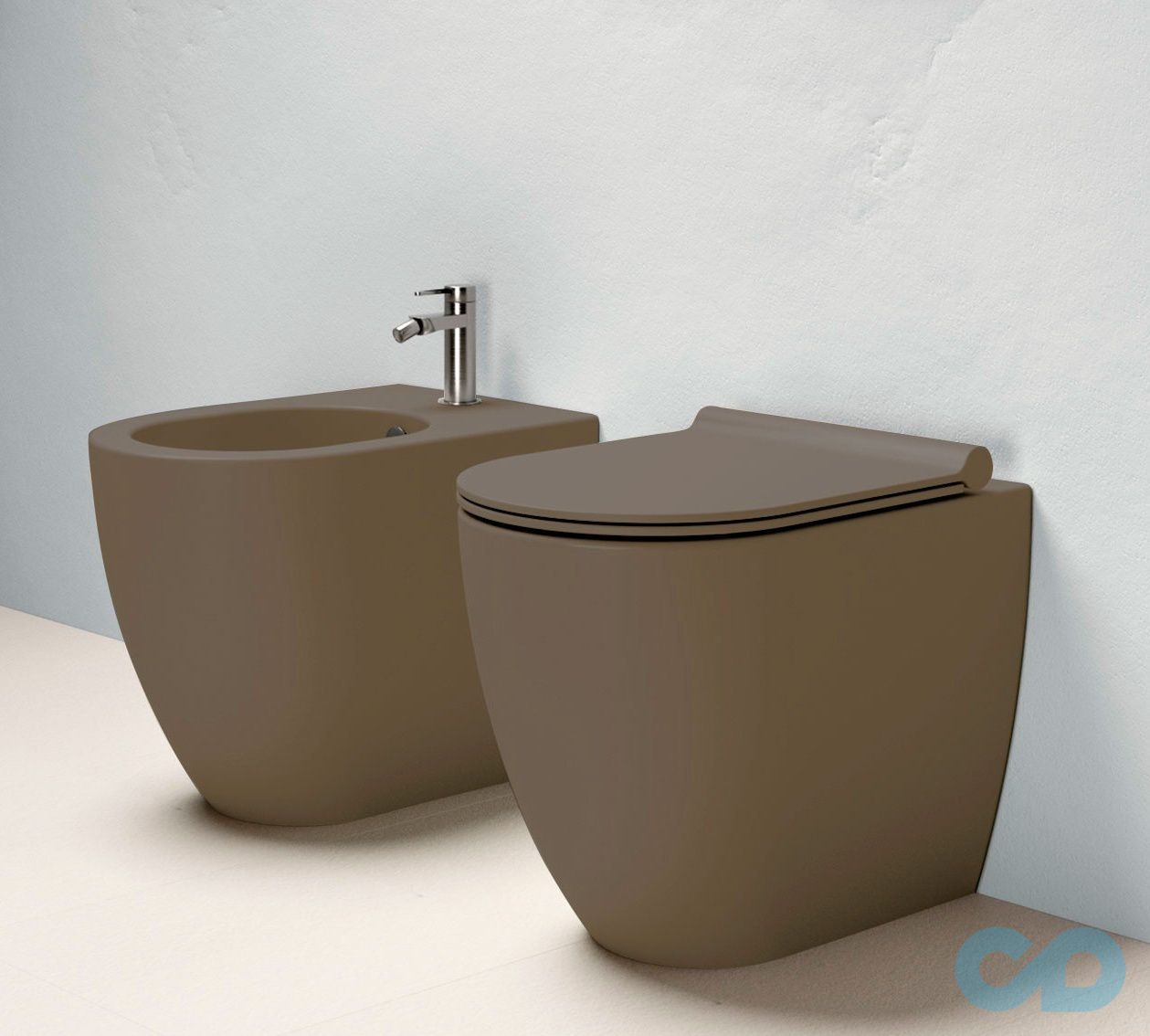 ціна Біде підлогове Catalano Colori 1BIC52MS