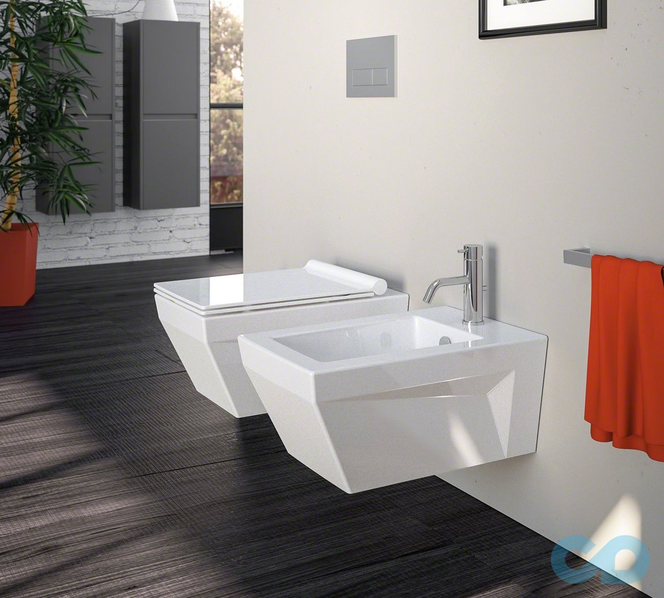 ціна Біде підвісне Catalano Star 1BSST00