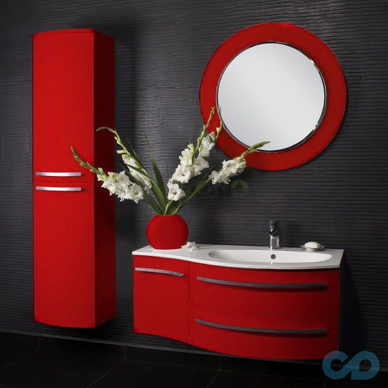 купити Дзеркало Botticelli Vanessa VNM-80 червоне