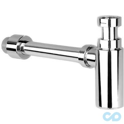 Сифон для умивальника пластиковый, хром Sanit 31.017.00..0000