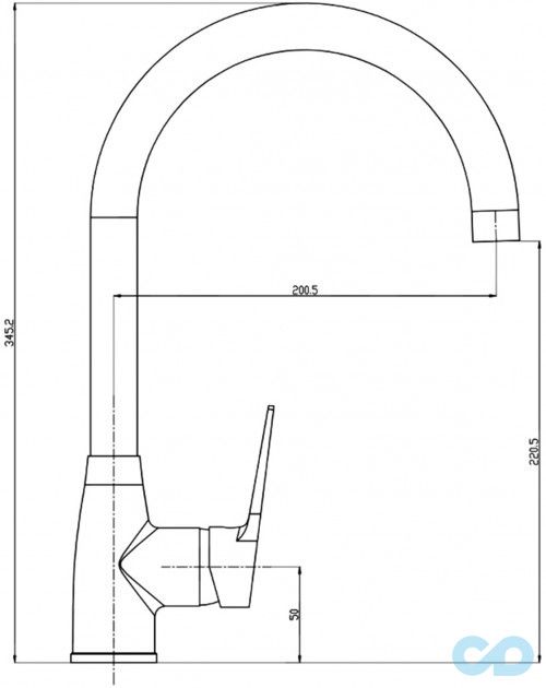 розмір кухонний змішувач bianchi bonny lvmbon2001acrm