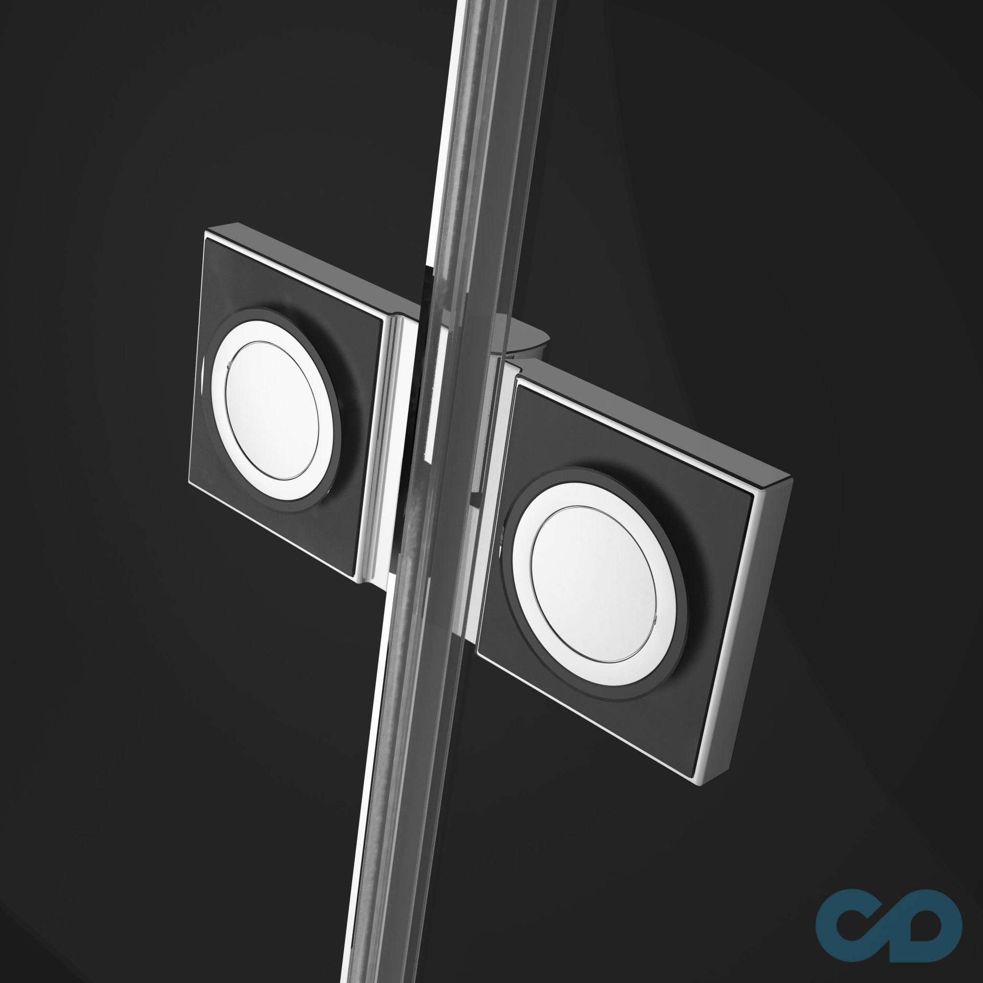 фото Душова кабіна Radaway Essenza New KDD 90х90 (385060-01-01L + 385060-01-01R