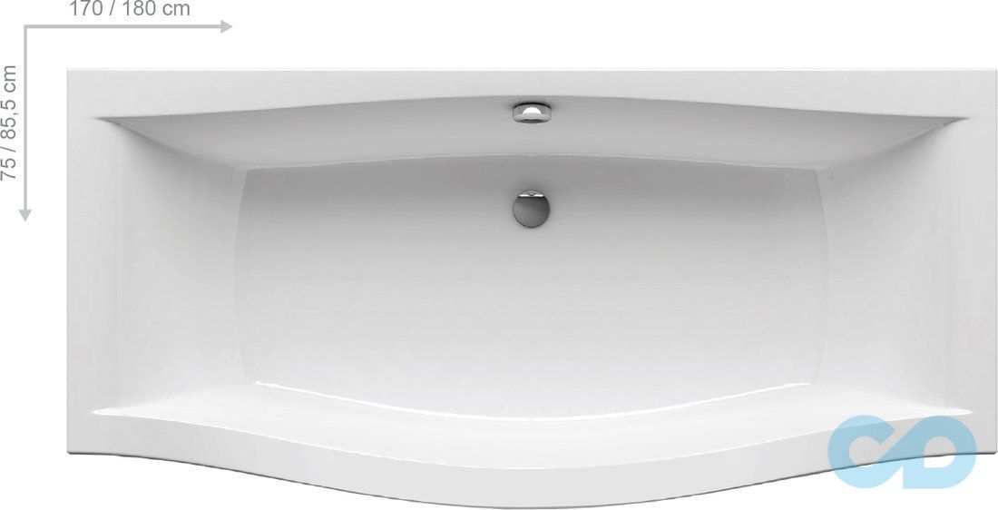 акрилова ванна ravak ціни