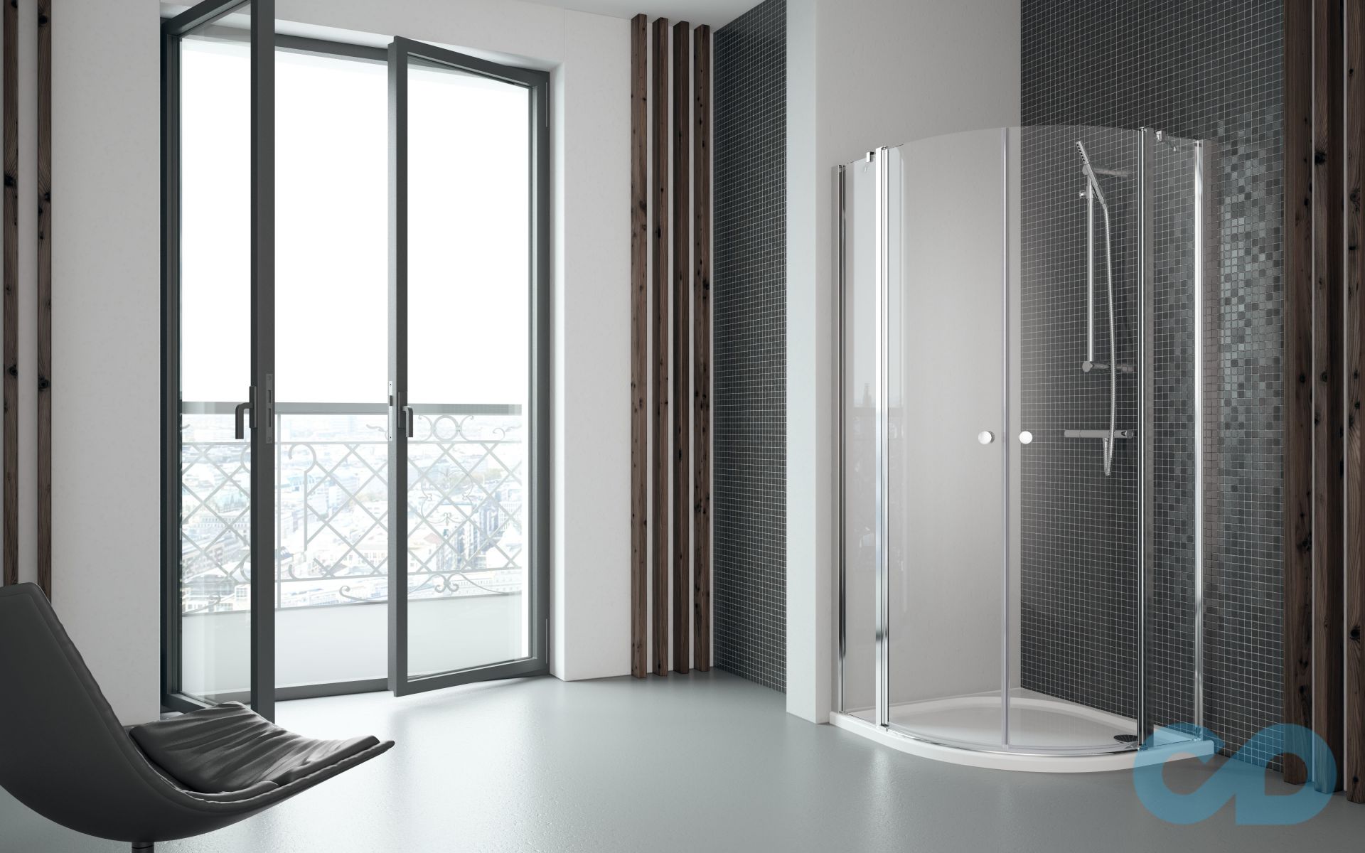 купити Душова кабіна Radaway Eos II PDD 100 3799472-01L + 3799472-01R