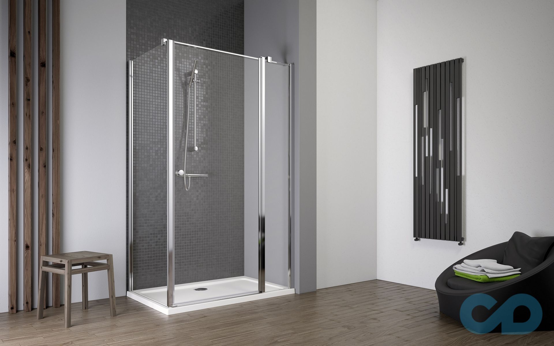 купити Душова кабіна Radaway Eos II KDJ 90 + S2 90 3799421-01L + 3799431-01R