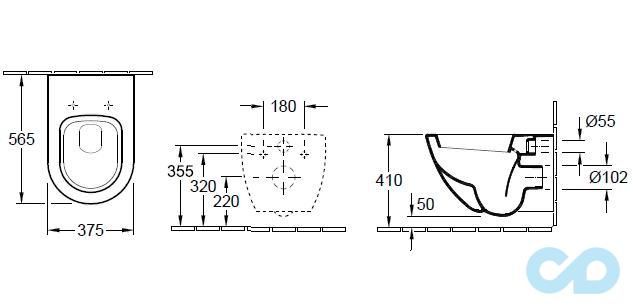 унітаз villeroy boch verity характеристики
