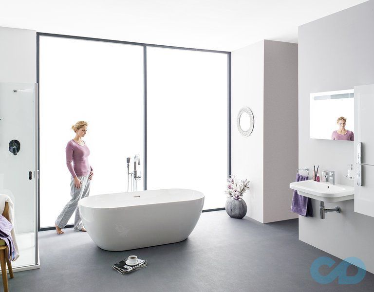 дизайн ванна ravak freedom o/q xc00100020