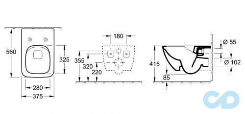  унитаз villeroy venticello