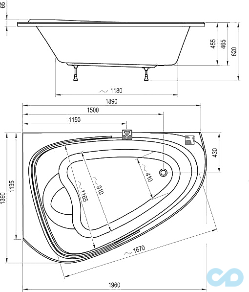 где купить акриловую ванну ravak