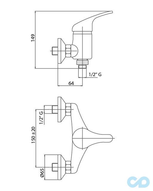 размер смеситель для ванны с душевым комплектом bianchi elite vscelt200401100crm