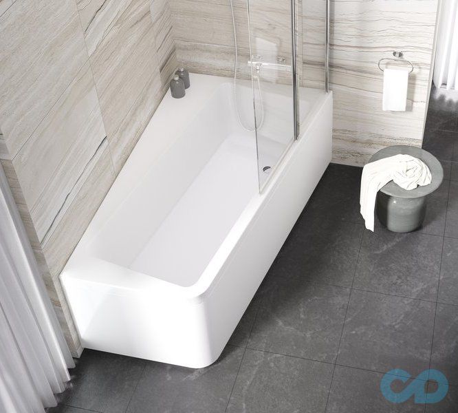 акрилова кутова ванни ravak