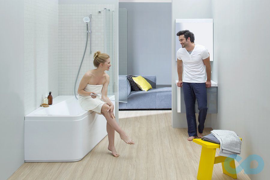 купити акрилову кутову ванну ravak