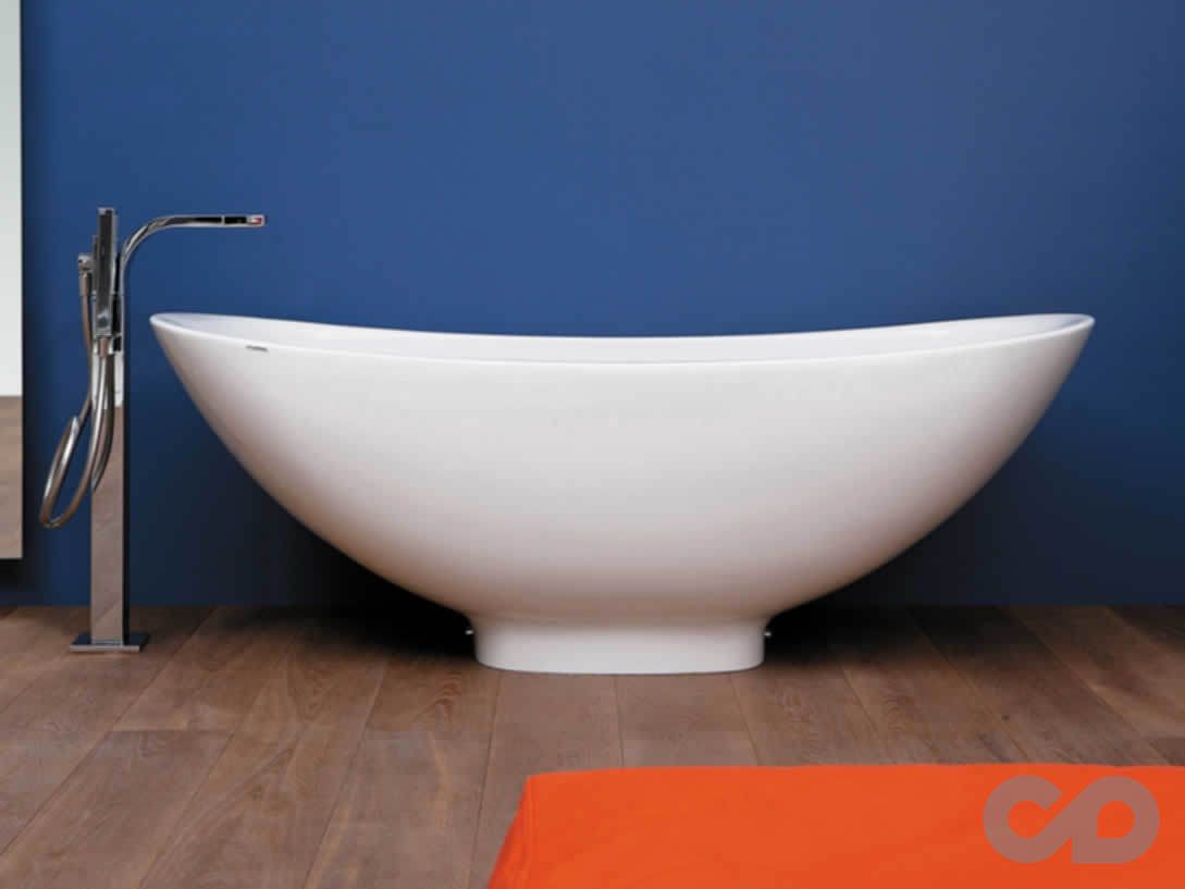 купити ванна з штучного каменю flaminia io io70sm 165х70