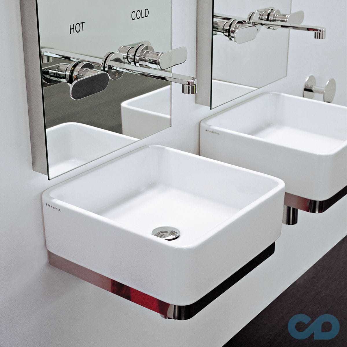 Кронштейн-тримач для раковини Flaminia Miniwash MWS40 хром