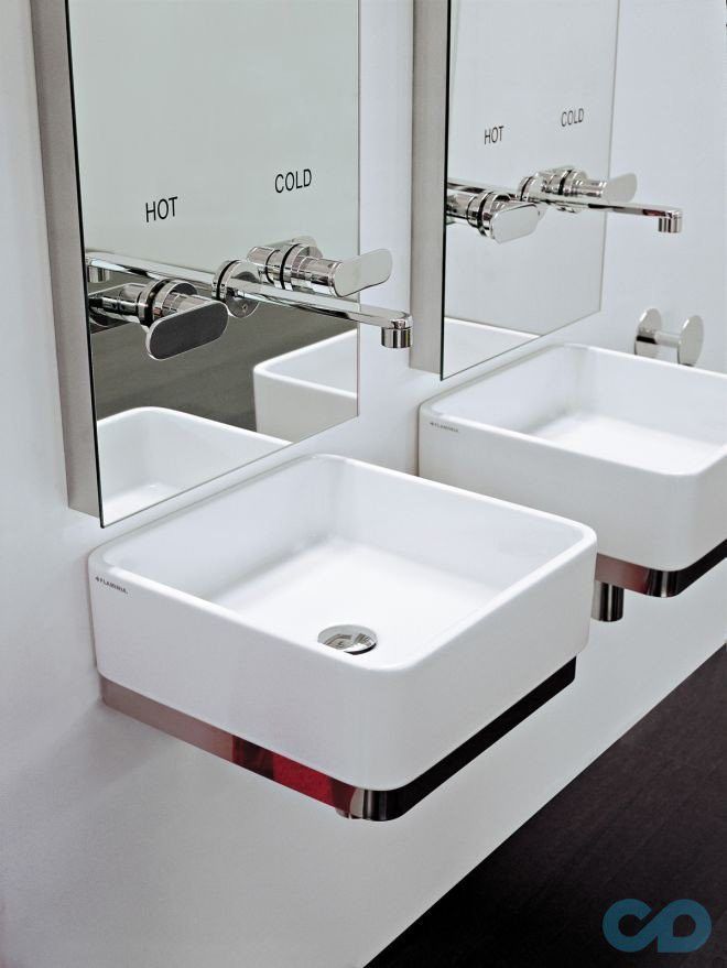 Кронштейн-тримач для раковини Flaminia Miniwash MWS48 хром