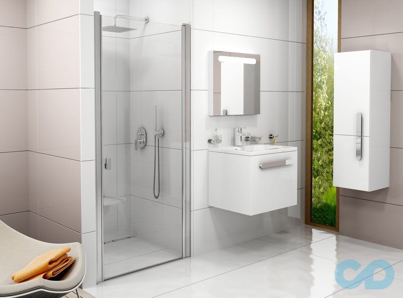 Душевые двери Ravak Chrome CSD1-90 0QV70C00Z1 полированный алюминий