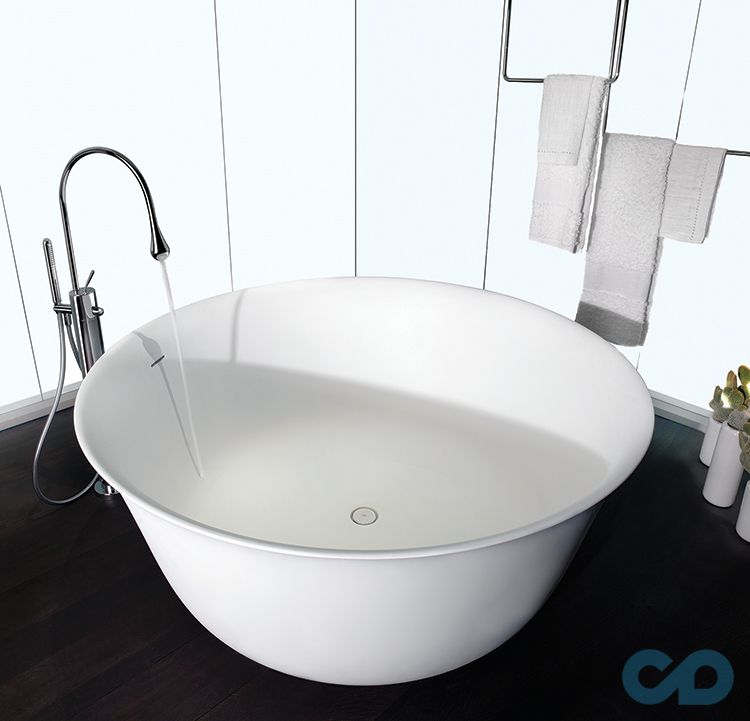 купити ванна окремостояча gessi goccia 39105 150х150