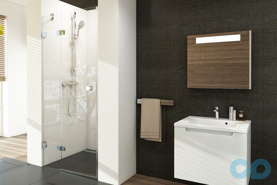 Душові двері Ravak Brilliant BSD2-100 0ULAAA00Z1 хром + transparent