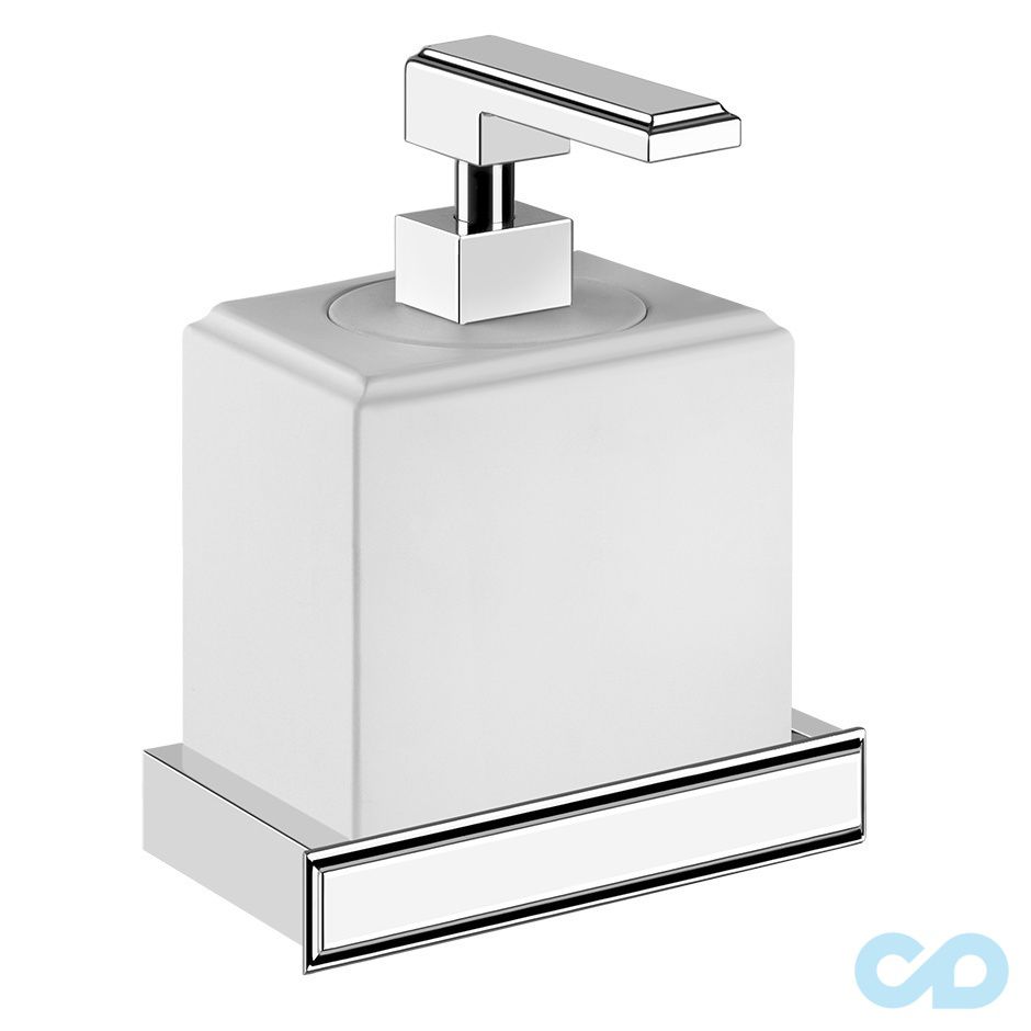 Настінний дозатор для рідкого мила 46413-031 хром