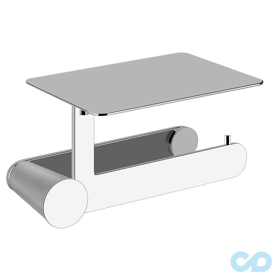 Настінний тримач для туалетного паперу Gessi Cono 45449-031 хром
