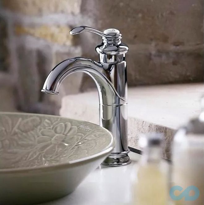 ціна високий змішувач для раковини jacob delafon fairfax e72091-cp