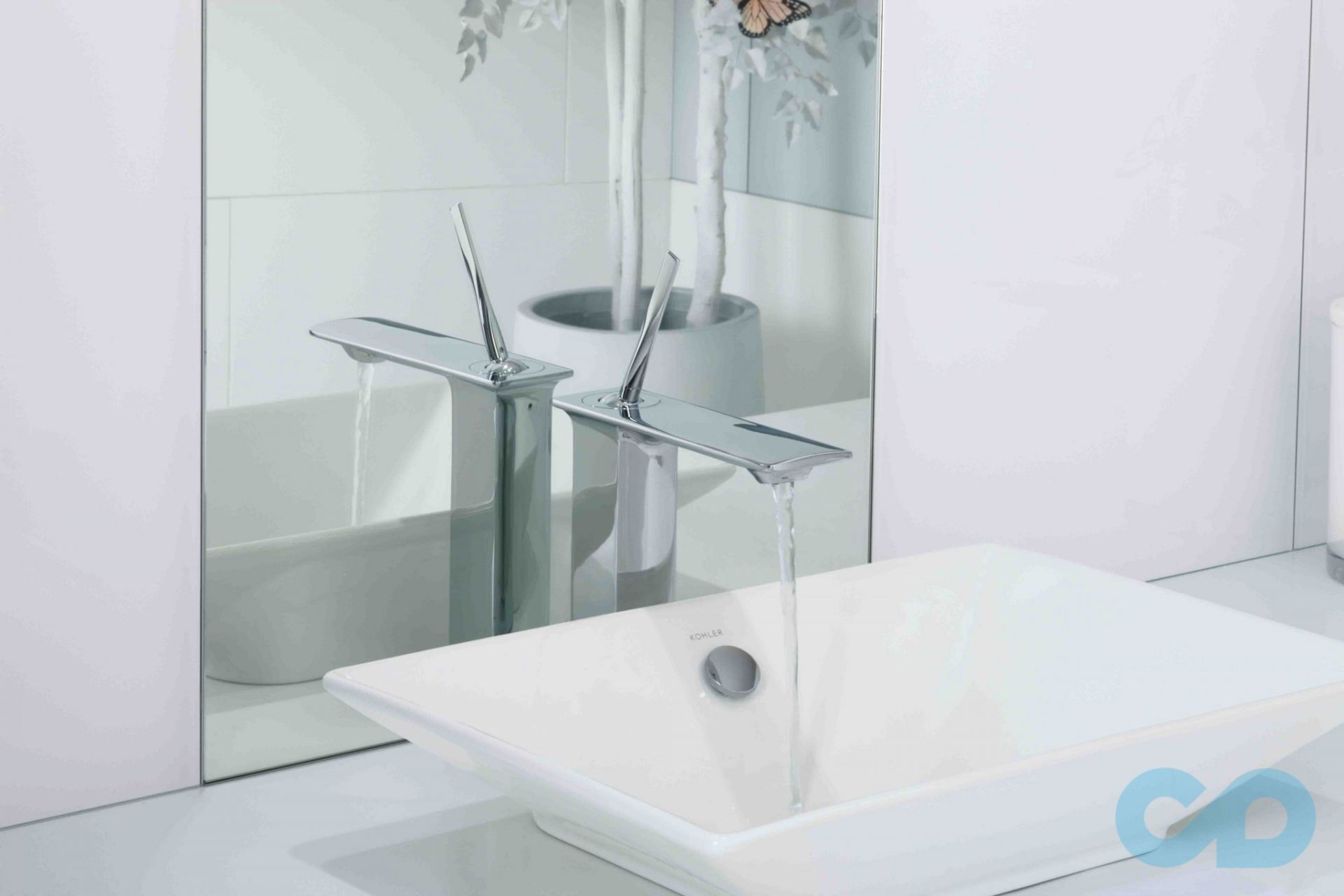 ціна високий змішувач для раковини jacob delafon stance e14761-cp хром