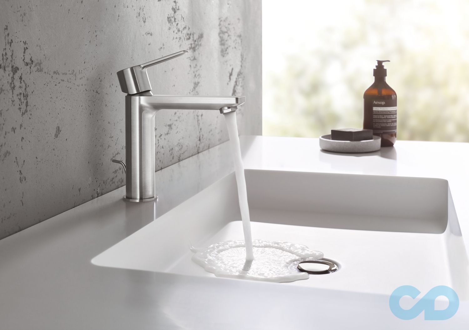 ціна змішувач для раковини grohe lineare 23791001 xs-size