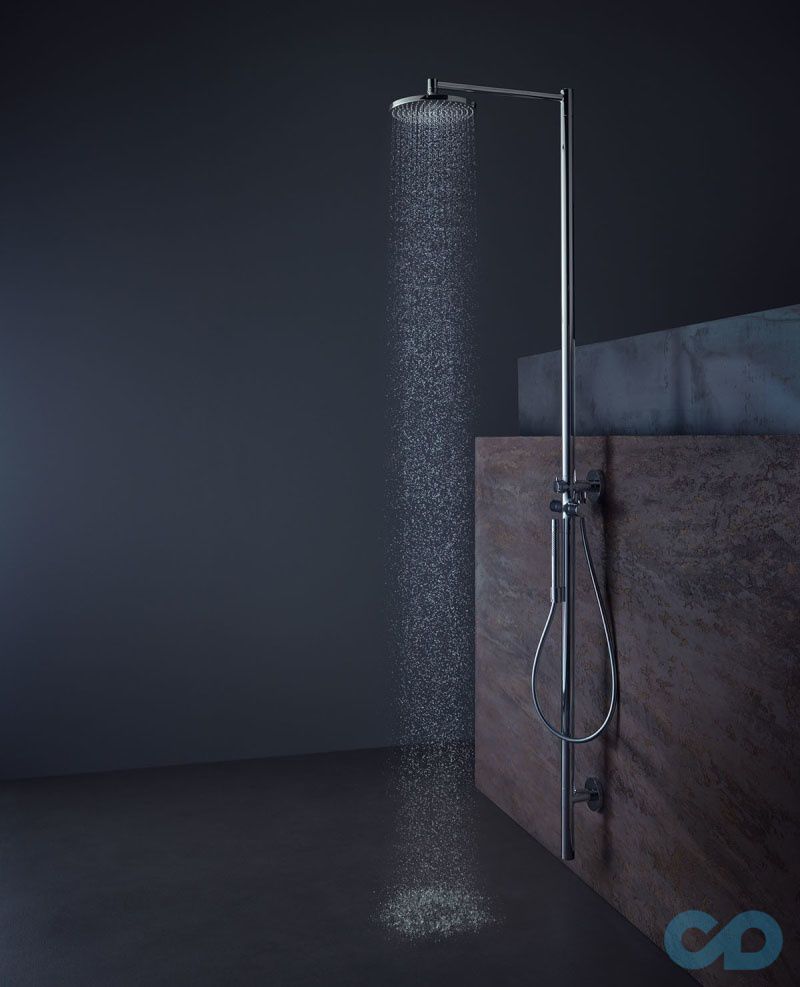 купити Душова система Axor Starck 10912000 з термостатом