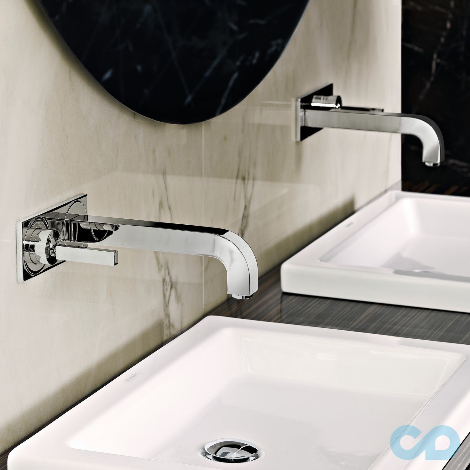 ціна змішувач для раковини зі стіни axor citterio 39112000