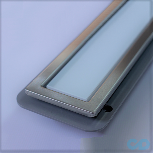 Дренажний канал Pestan Confluo Premium White Glass Line 550мм 13000282 ціна