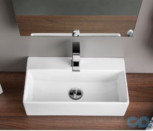 купити раковина на стільницю artceram quadro 27 qul001