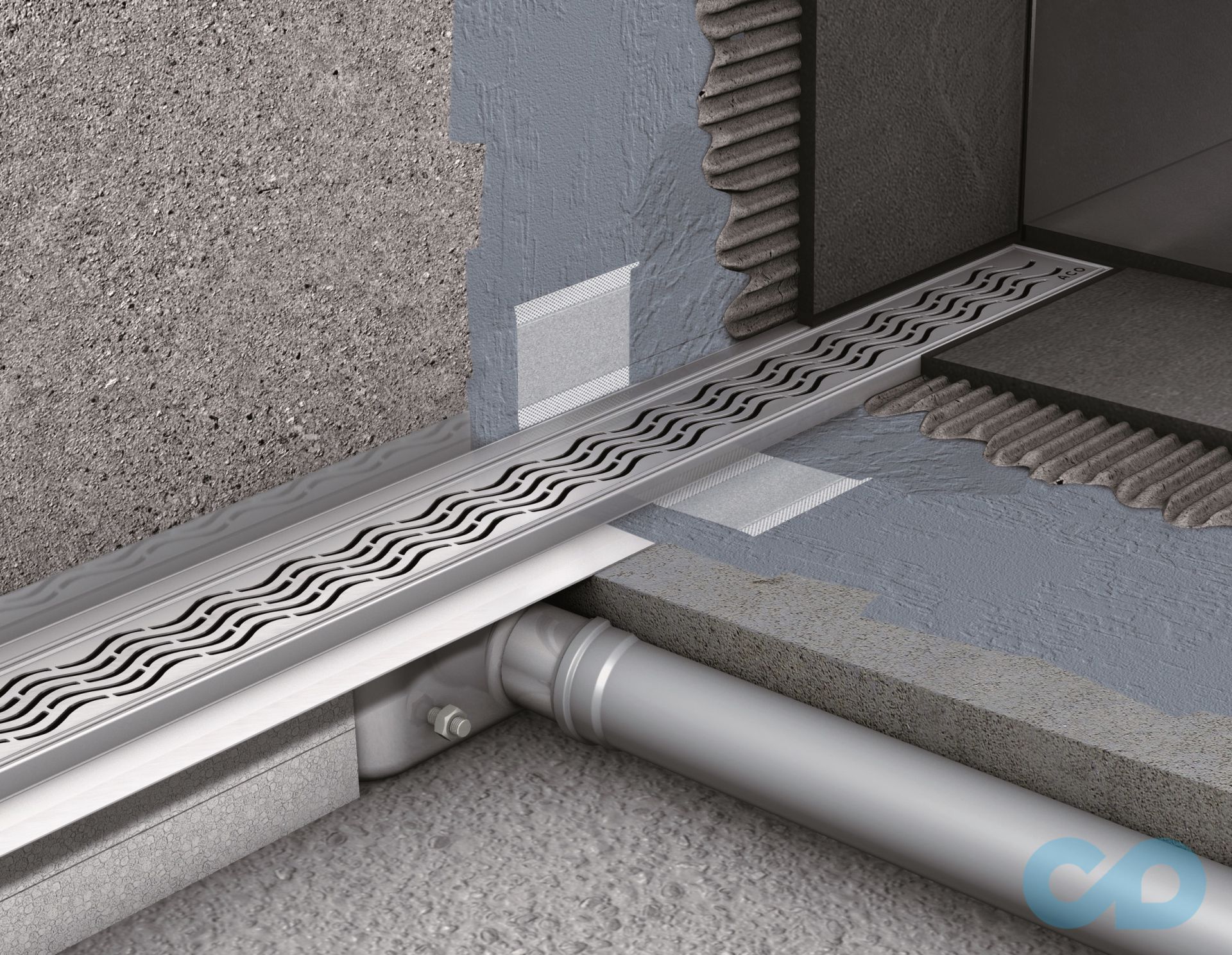 купити дренажний канал ACO ShowerDrain C-line 1185 мм 408762