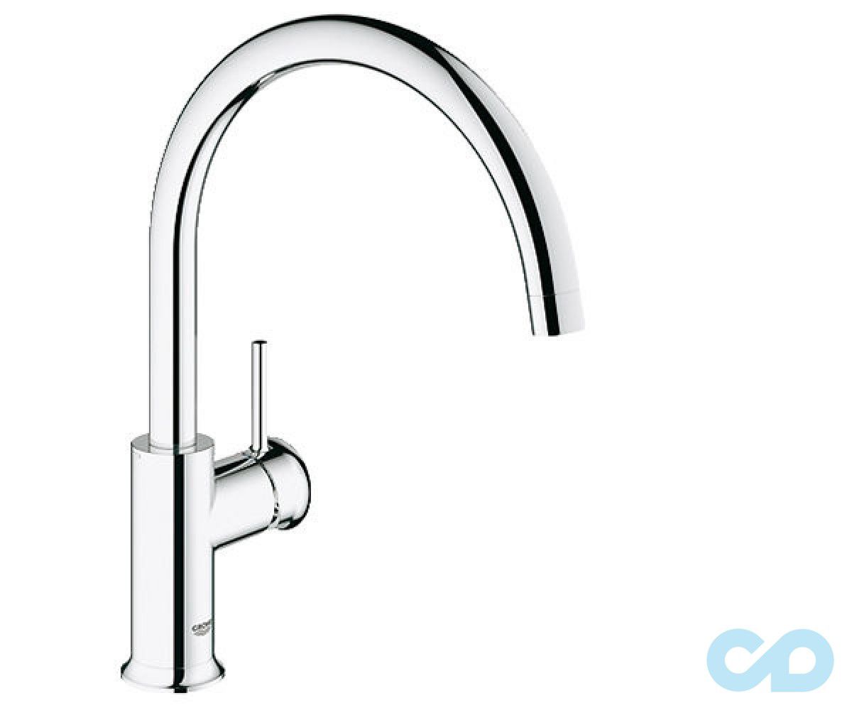купити кухонний змішувач grohe bauclassic 31234000