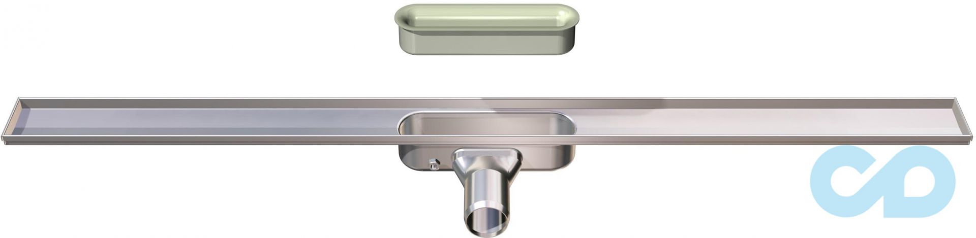 купити дренажний канал aco showerdrain c-line 985 мм 408746 без фланця, низький сифон