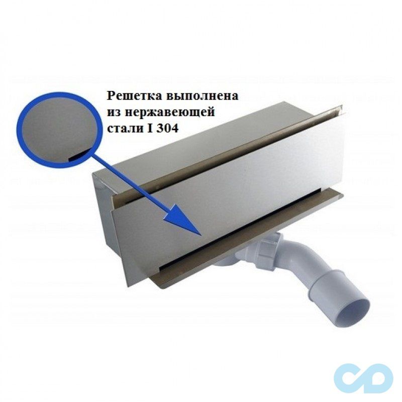 фото дренажный канал пристенный с решеткой cedor wall 30