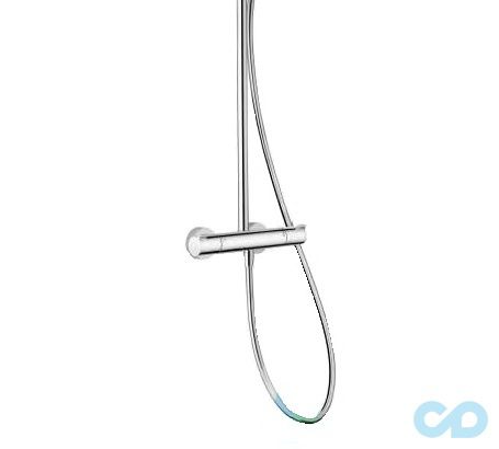 ціна Душова система Hansgrohe MyClub Showerpipe 180 EcoSmart 26738400