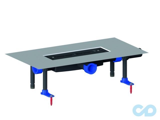 характеристики душовою канал hutterer & lechner infloor hl53kf з монтажною висотою 65 мм