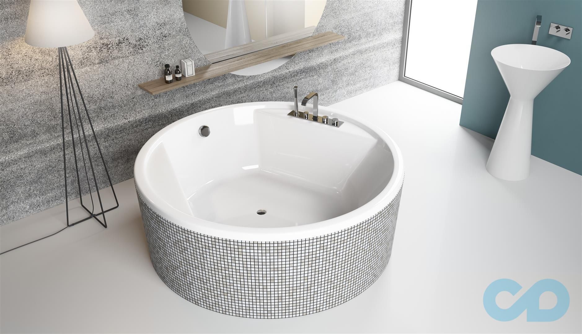 ціна ванна окремостояча 160 radaway meteora wa1-39-160u