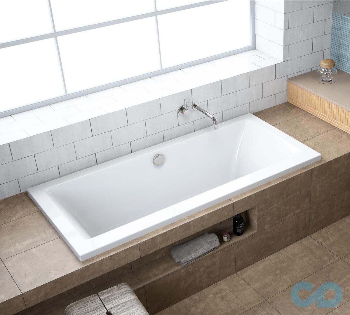 Ванна акрилова 170 × 80 Aridea Lux WA1-25-170 × 080U
