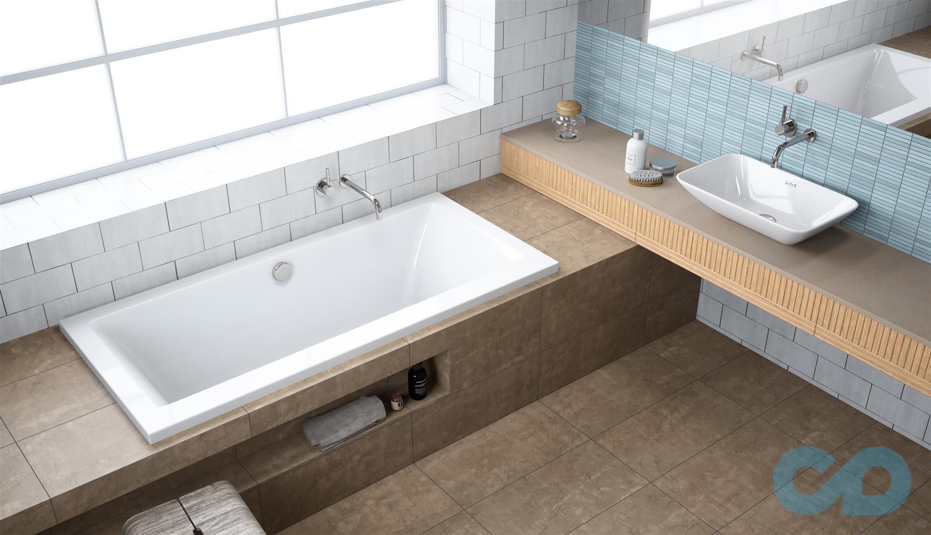 купити Ванна акрилова 170 × 80 Aridea Lux WA1-25-170 × 080U