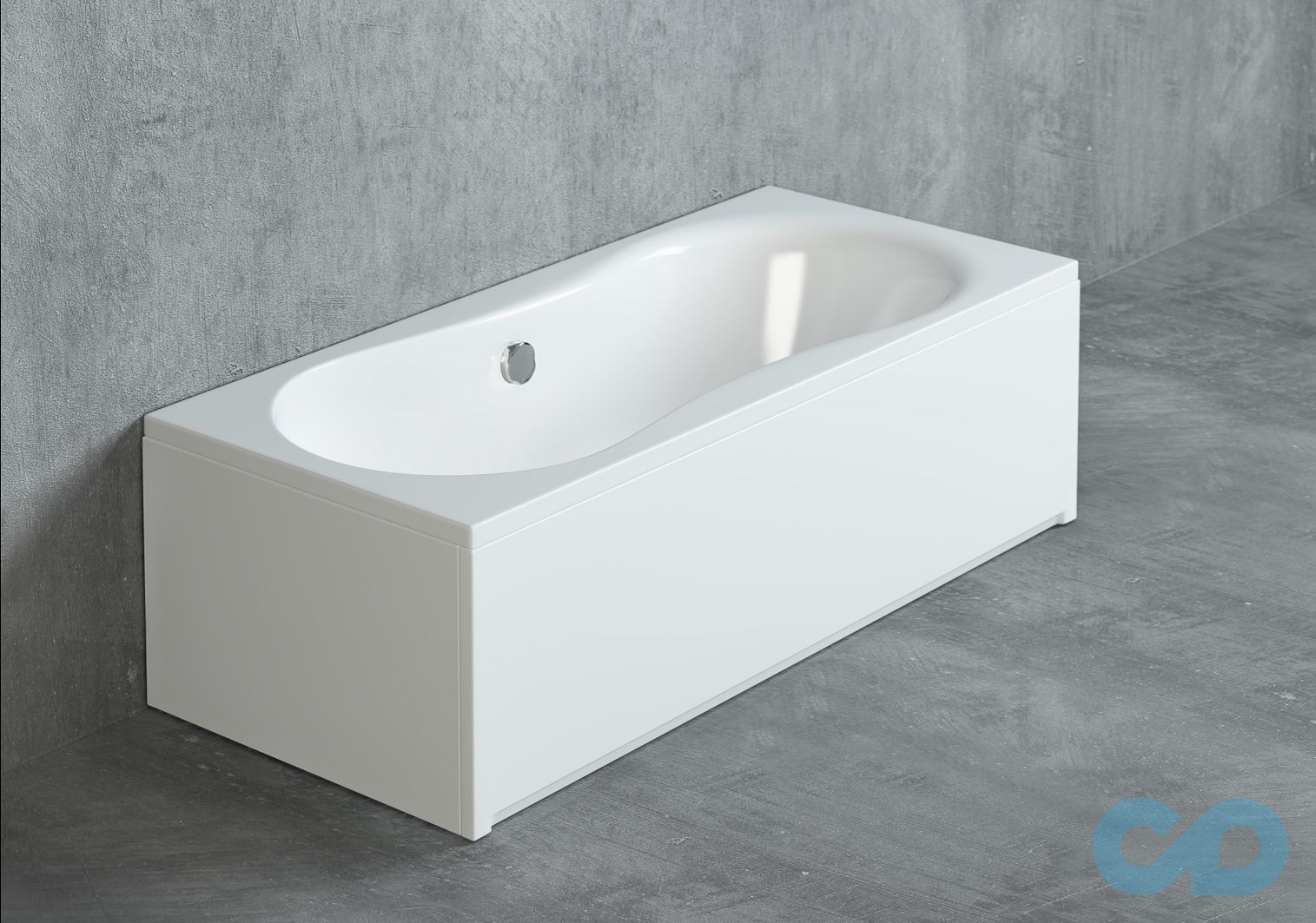 фото ванна акрилова 160x75 radaway iria wa1-01-160x075u