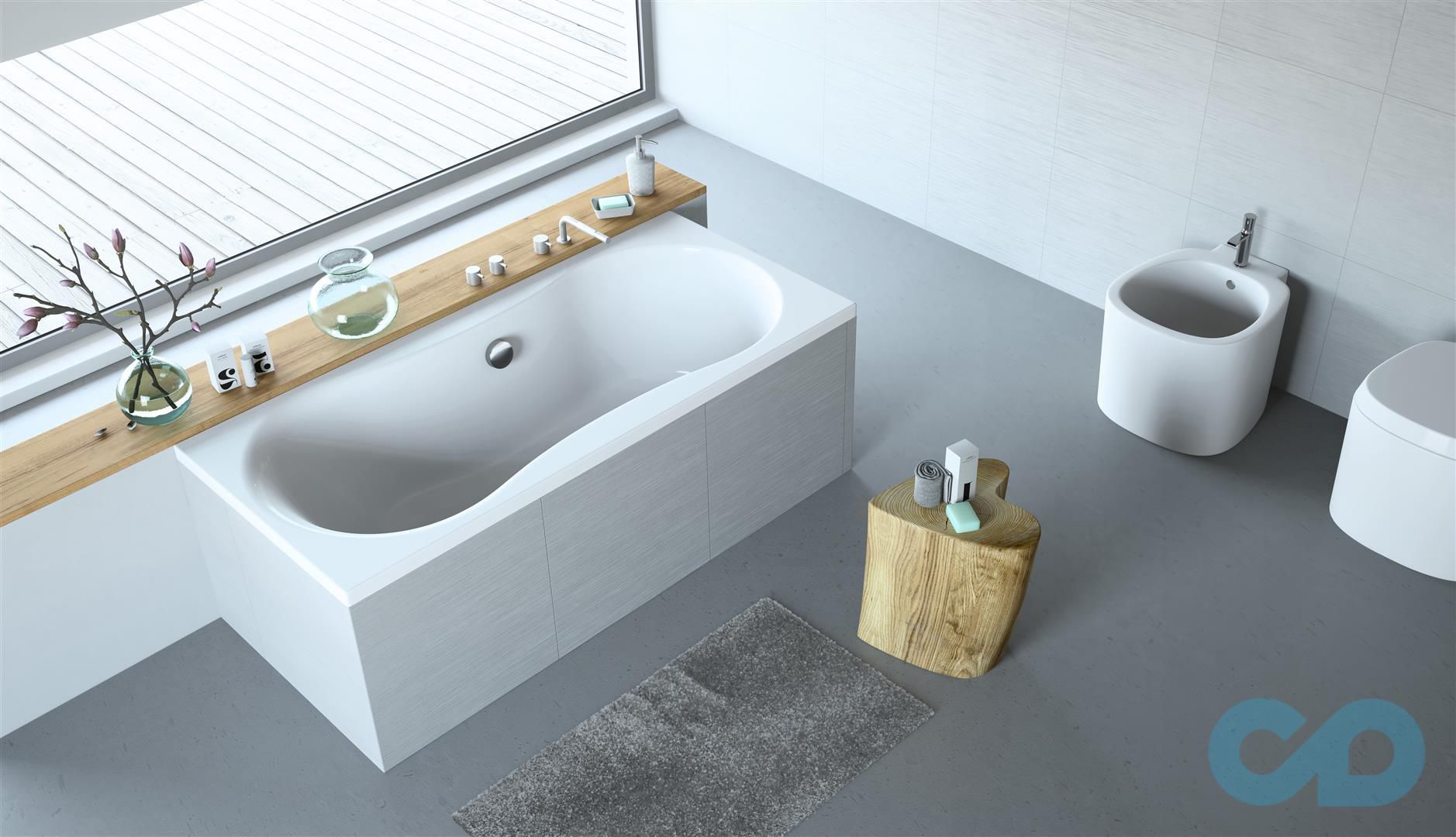 ціна ванна акрилова 180x80 radaway iria wa1-01-180x080u