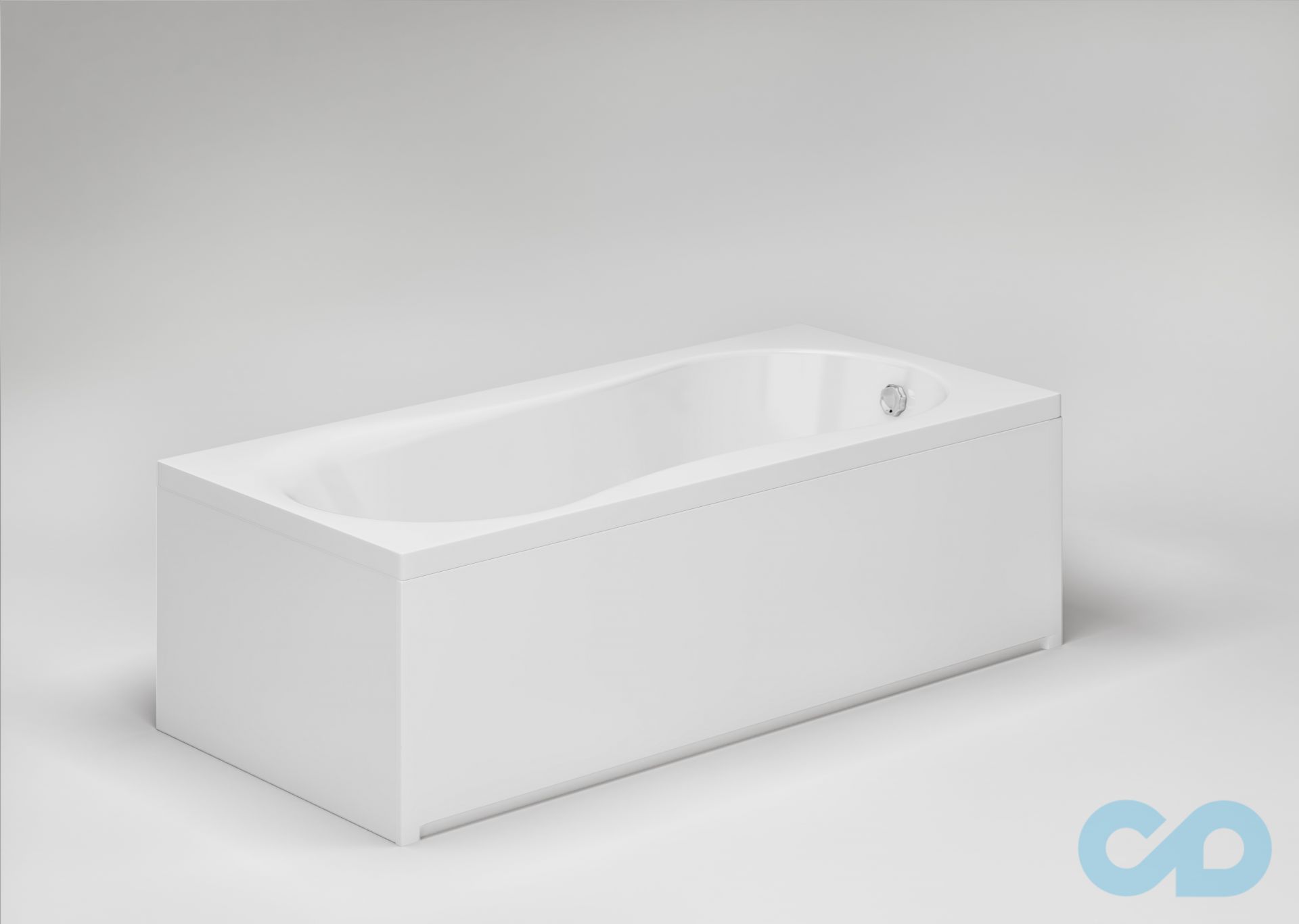 дизайн ванна акрилова 180x80 radaway iria wa1-01-180x080u