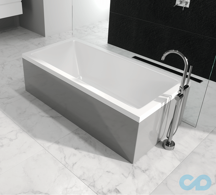 Ванна акрилова Radaway Mirella 170x75 WA1-48-170×075