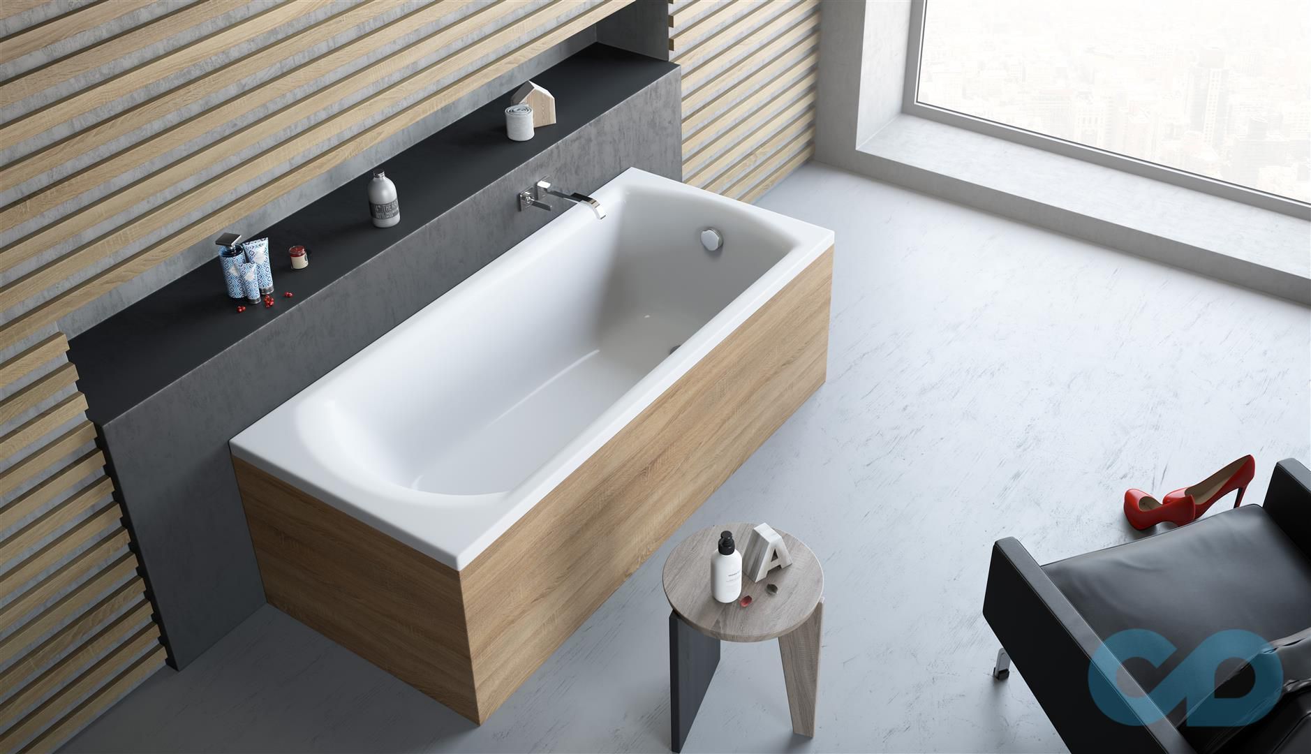 купити Ванна акрилова Radaway Kea 150x75 WA1-04-150x075U