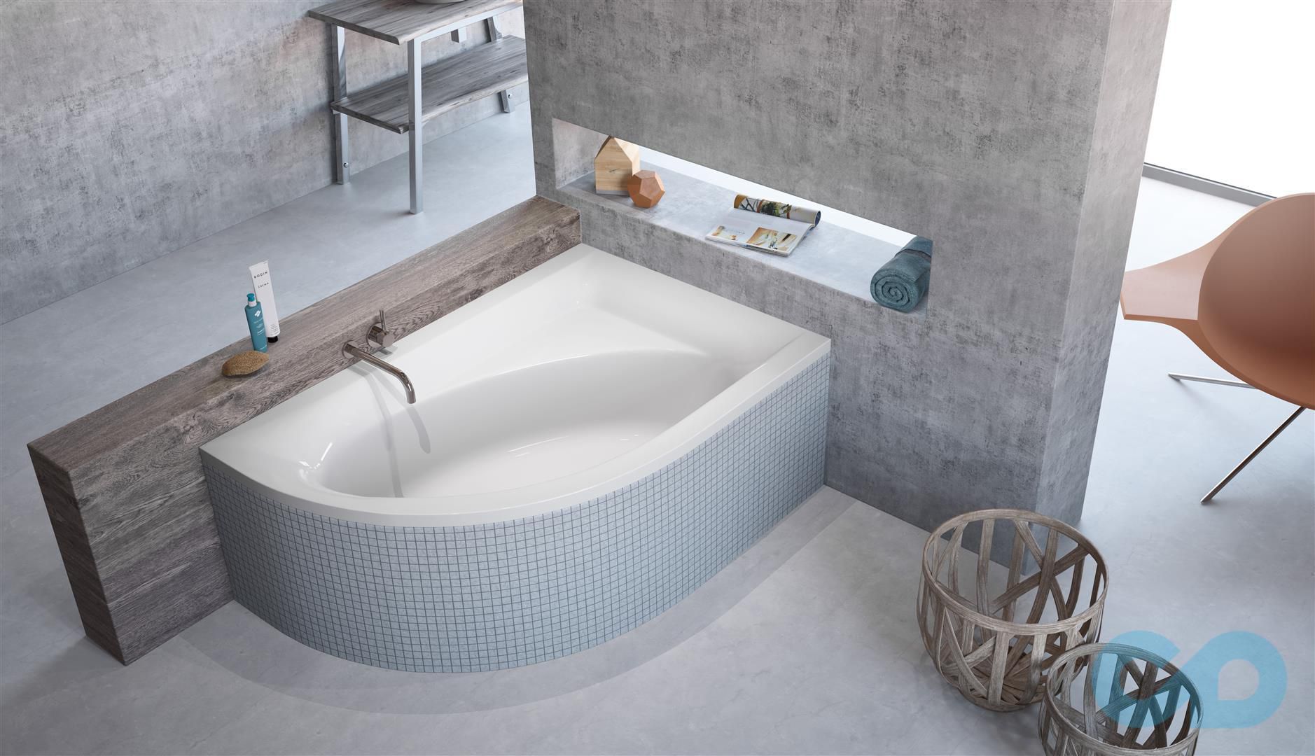 купити Ванна акрилова Radaway Mistra 150x100 права WA1-07-150x100P