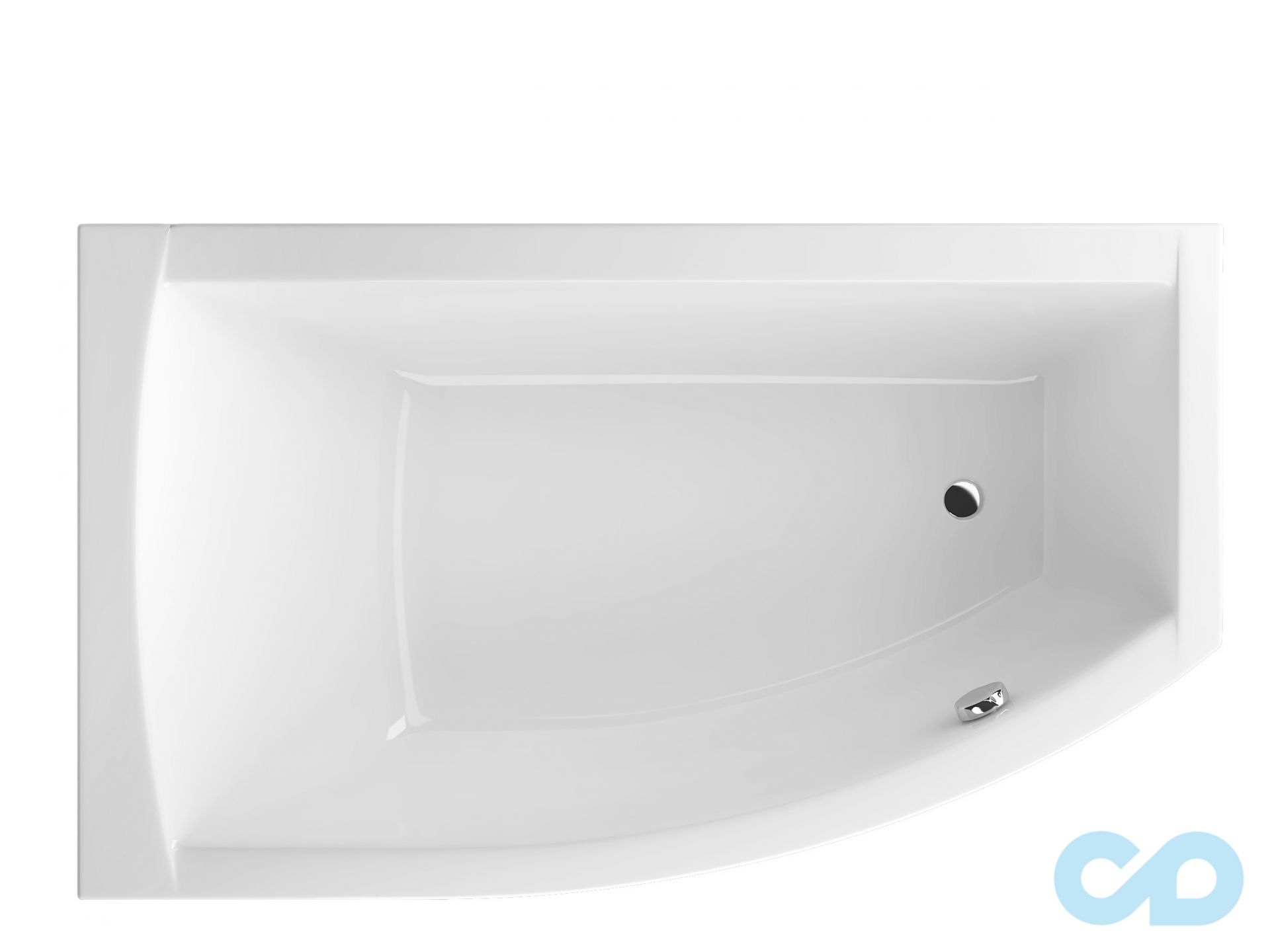 купити Ванна акрилова Radaway Sitera 160 × 95 права WA1-32-160 × 095P