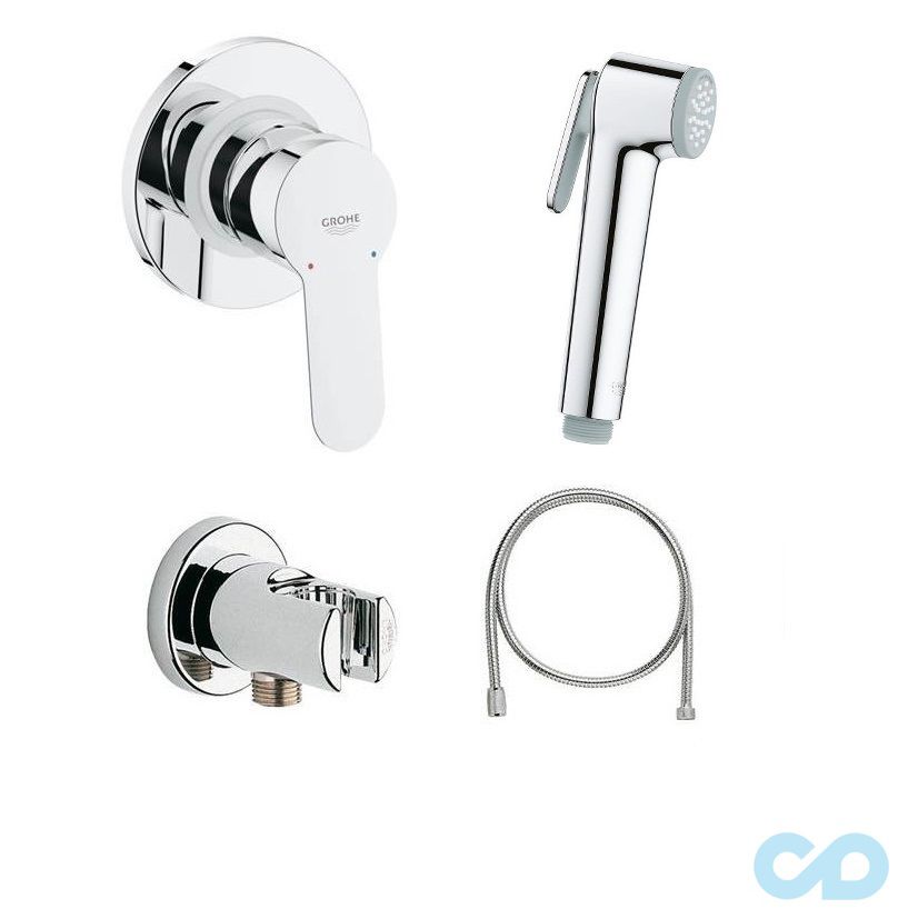 Набір для гігієнічного душу прихованого монтажу Grohe ВauEdge 28343005