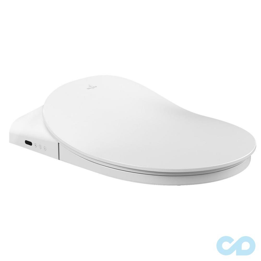 фото Підвісний унітаз з функцією біде Villeroy & Boch Subway 2.0 ViClean V02EL401 + 5614R5R1 + V9900000