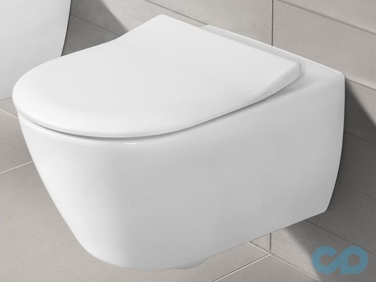 ціна Унітаз підвісний Villeroy & Boch Subway 2.0 Direct Flush з покриттям Ceramic Plus 5614R2R1